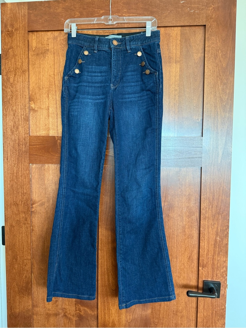 Wit & Wisdom Dark Blue Flare Jeans